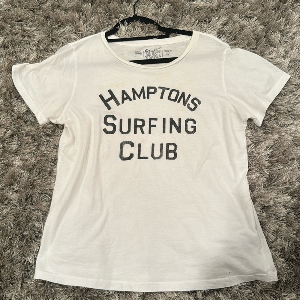RETRO BRAND HAMPTONS SURFING CLUB TSHIRT